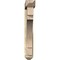 Ekena Millwork Merced Arts and Crafts Rough Sawn Bracket w/ Offset Brace, Douglas Fir, 6"W x 36"D x 40"H BKT0604X36X40MRC03RDF - alternate 2
